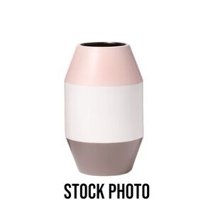 KATE SPADE Saturday Tri-Color Vase EUC